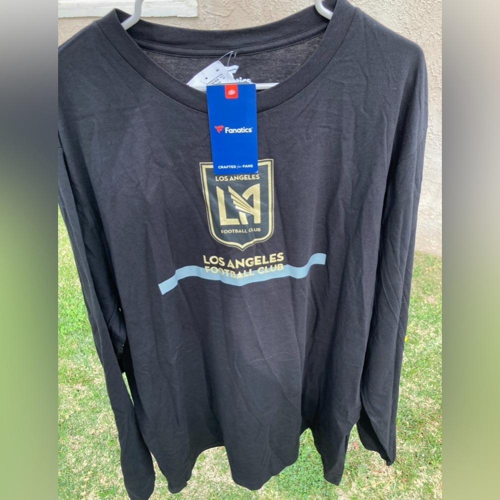Los Angeles Football Club LAFC Men’s Fanatics Shirt Size 2XL Retails $60